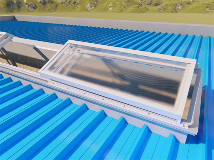 
三角型排烟天窗
